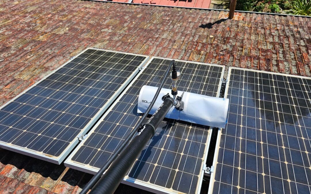 Roseville Rotary Solar Cleaning Method